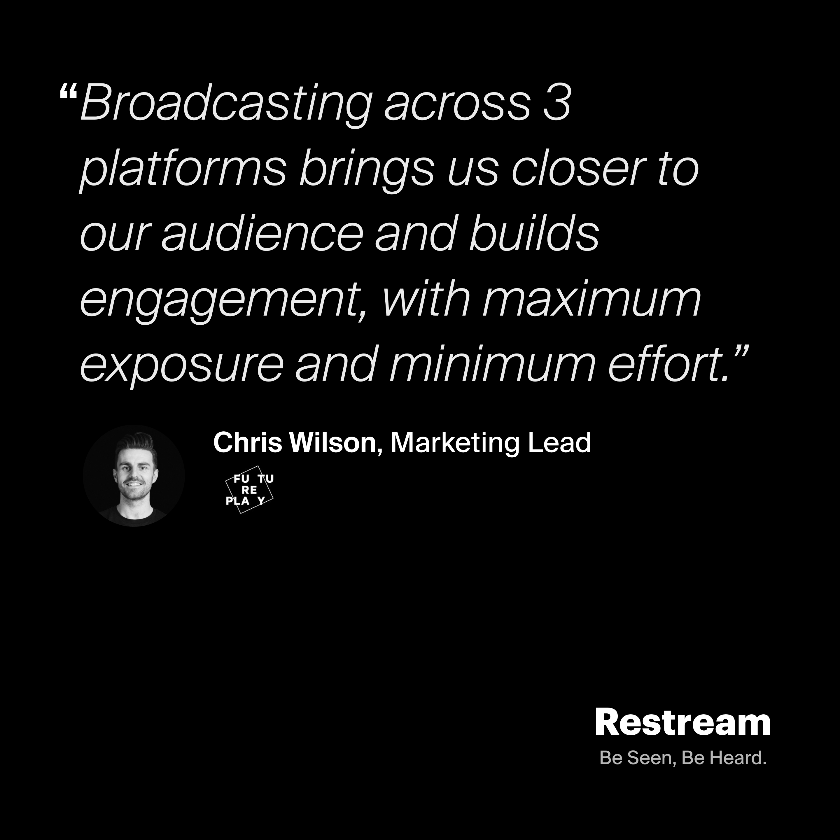 Social proof Future Play